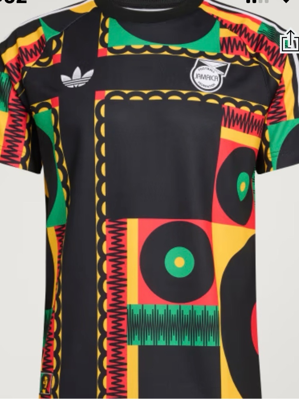 Adidas soccer Black Multicolor Graphic Tee